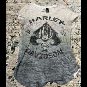 Harley-Davidson rhinestone tee